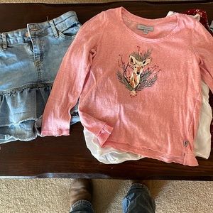 Girls clothing lot size Medium